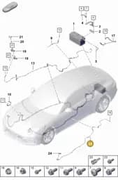 976971311A Porsche Wire Set