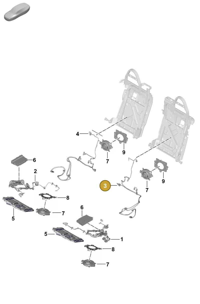 976971363C — Porsche Panamera (2023-2025) diagram p62818500, position 3
