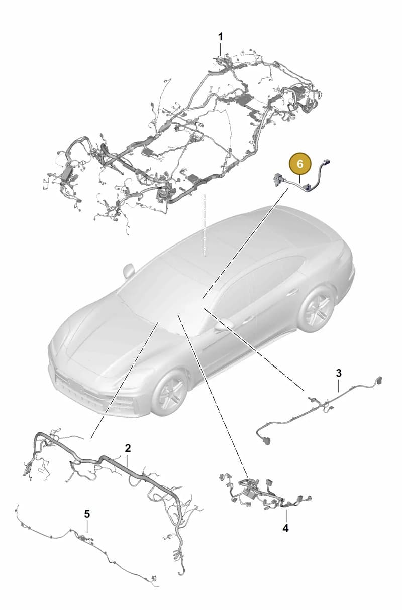 976971375 — Porsche Panamera (2023-2025) diagram p62903000, position 6