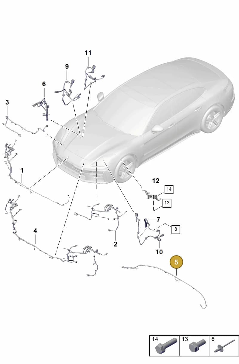 976971677 — Porsche Panamera (2023-2025) diagram p62903400, position 5