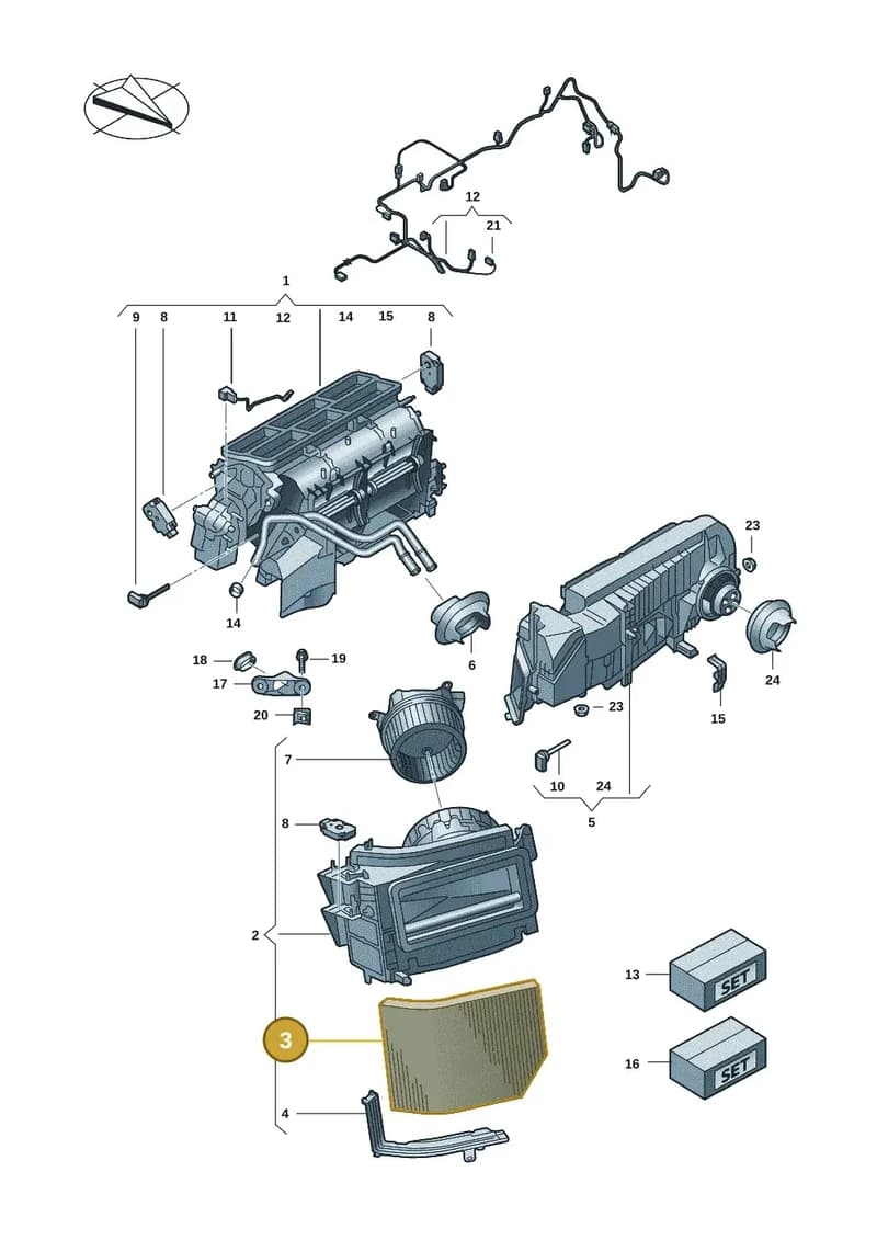 977819429 — Audi RS e-tron GT (2020-2025) diagram 4j1820100, position 3