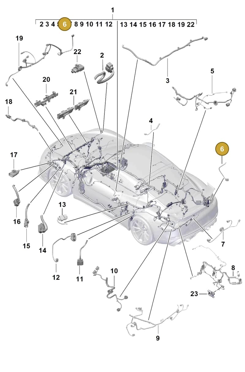 98161293300 — Porsche Cayman (2019-2022) diagram p55902100, position 6