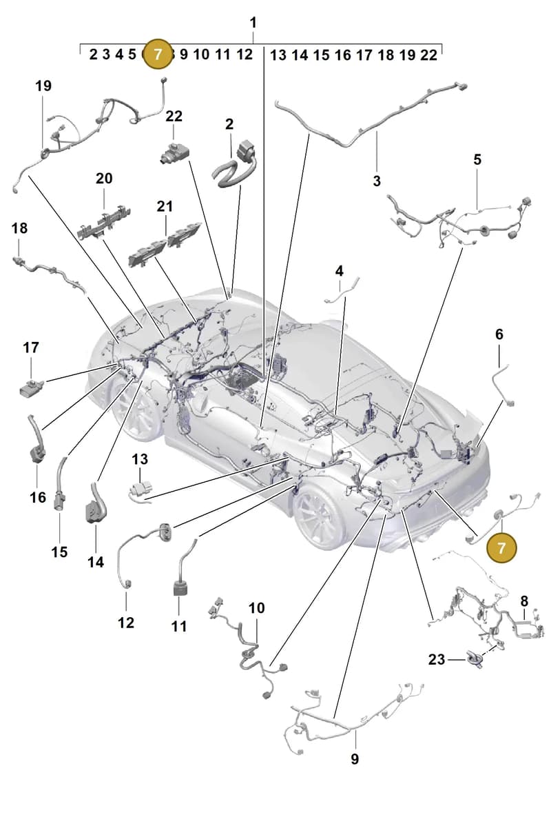 98161293530 — Porsche Cayman (2019-2022) diagram p55902100, position 7