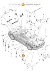98161293602 Porsche Wire Set
