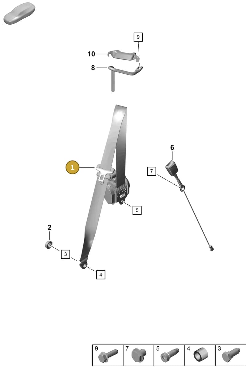 98180303305IG4 — Porsche Cayman (2019-2022) diagram p55812000, position 1