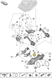 982251053G Porsche Silencer