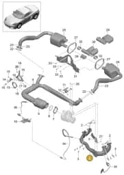 982251203E Porsche Exhaust Manifolds