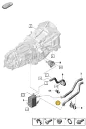 982317186 Porsche Hose