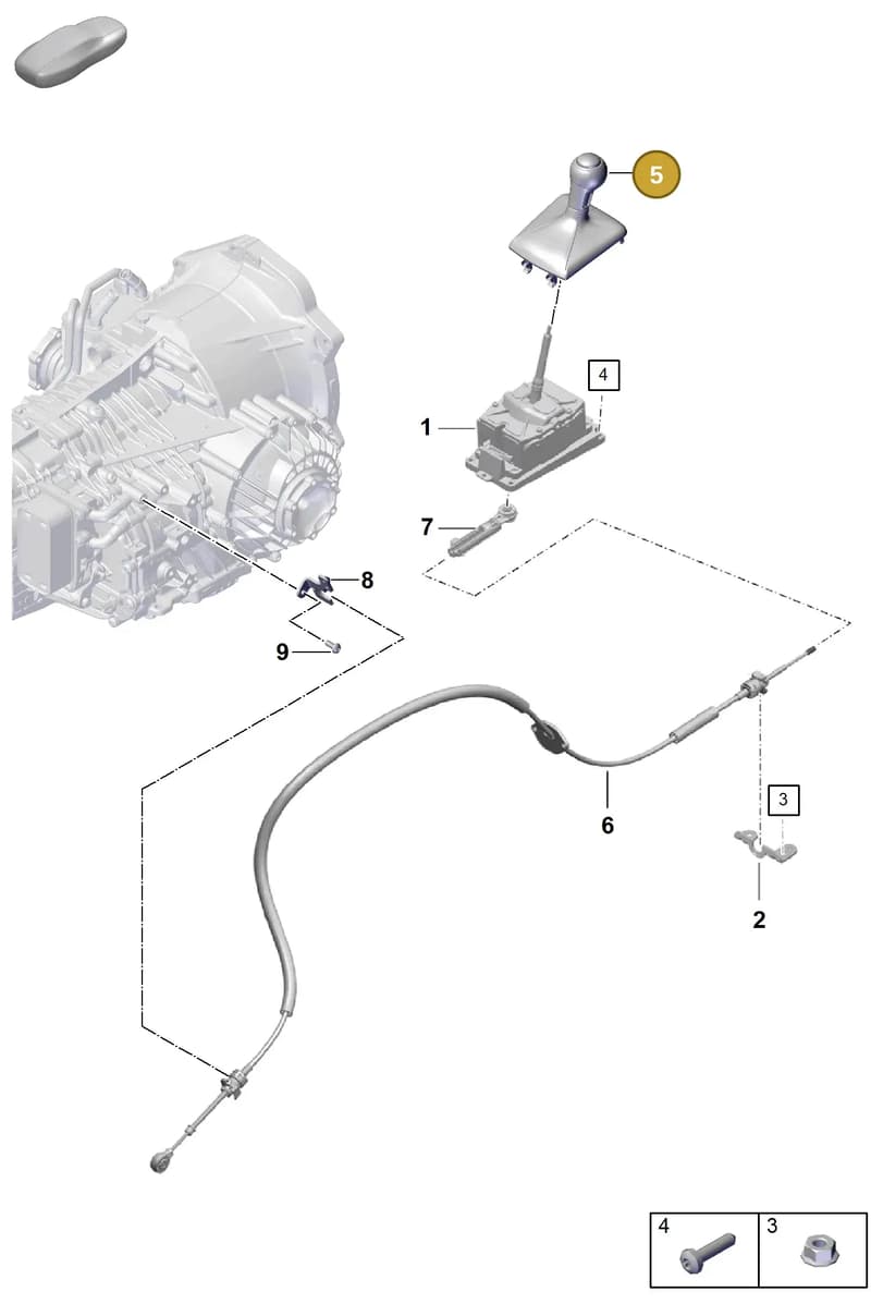 982713120COG4 — Porsche Boxster Spyder (2019-2020) diagram p55701600, position 5
