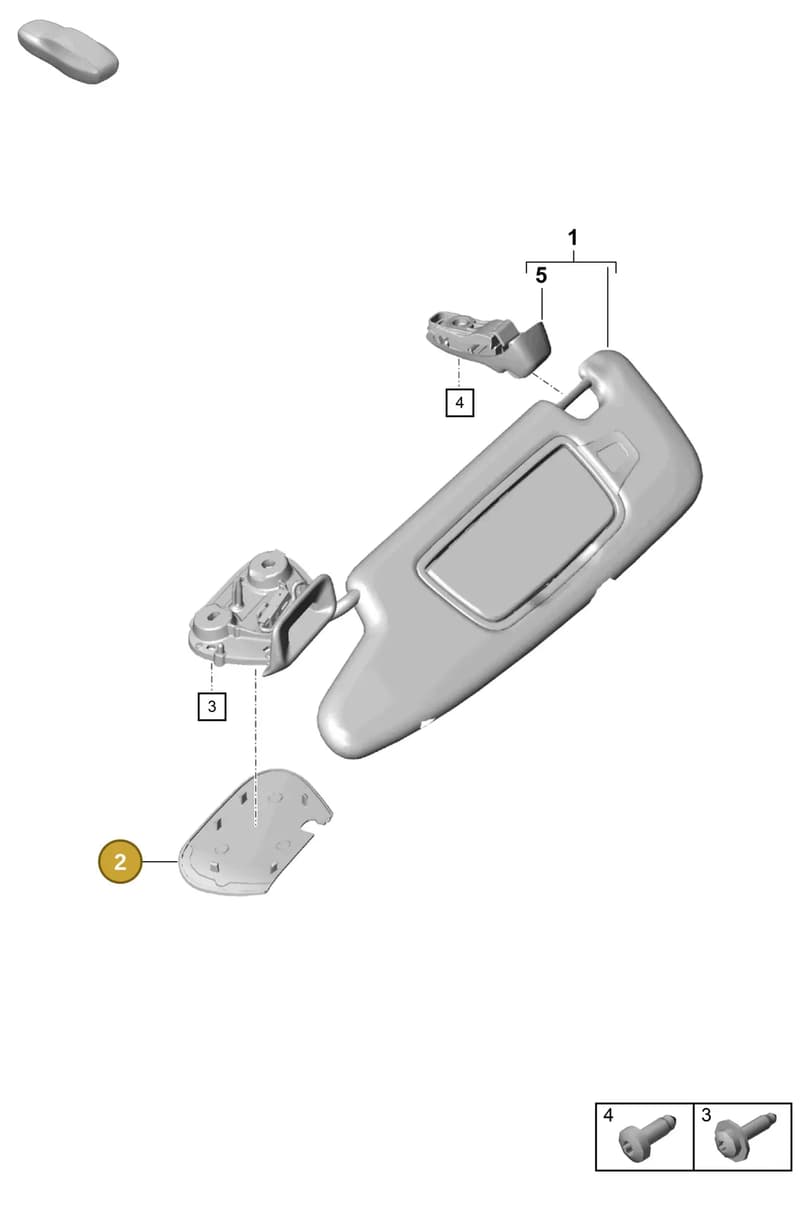 982858134A1E0 — Porsche Boxster Spyder (2019-) diagram p54807650, position 2