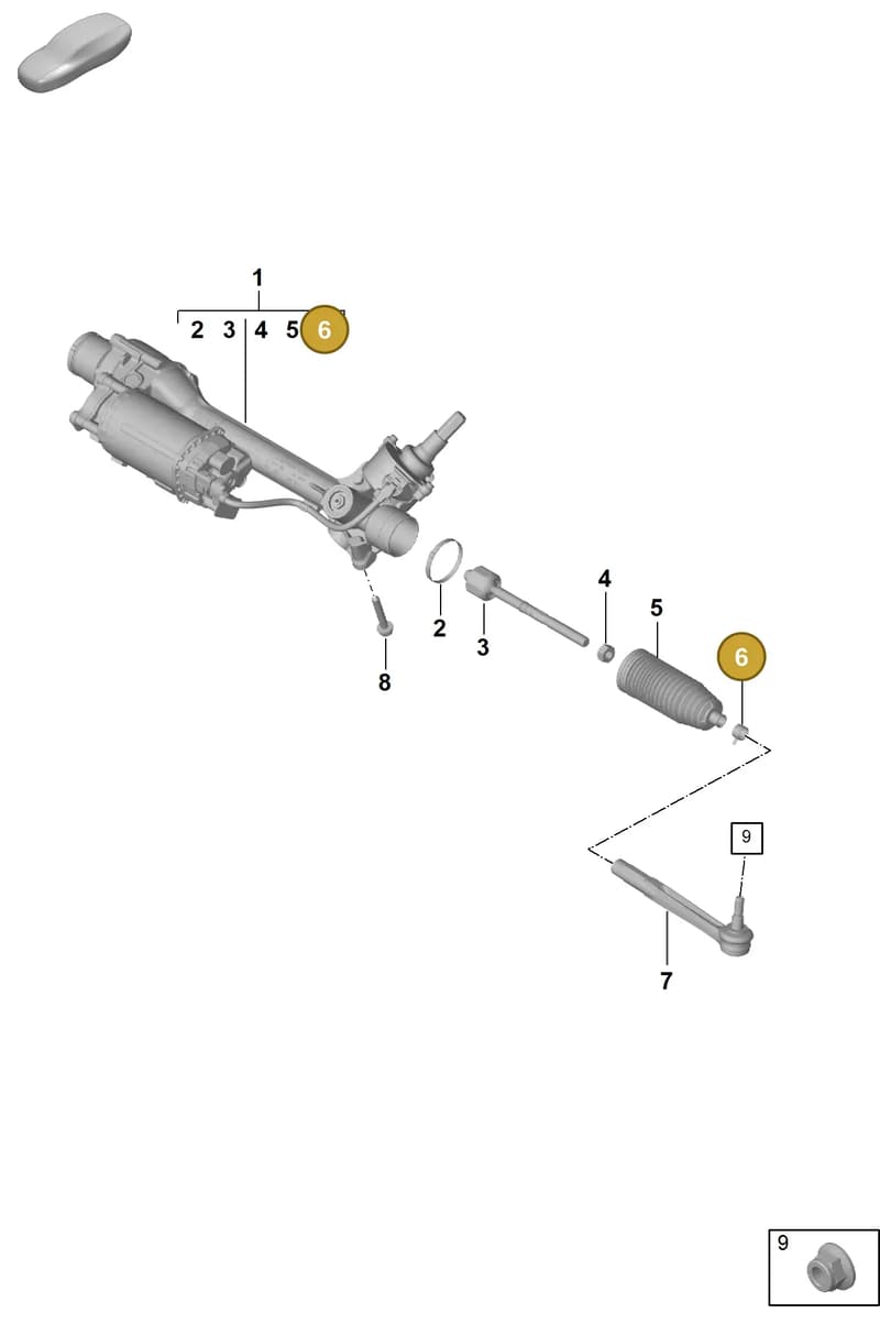 983419813 — Porsche 911 (2024-2025) diagram p63403000, position 6