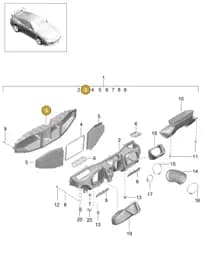 99111023101 Porsche Housing Cover