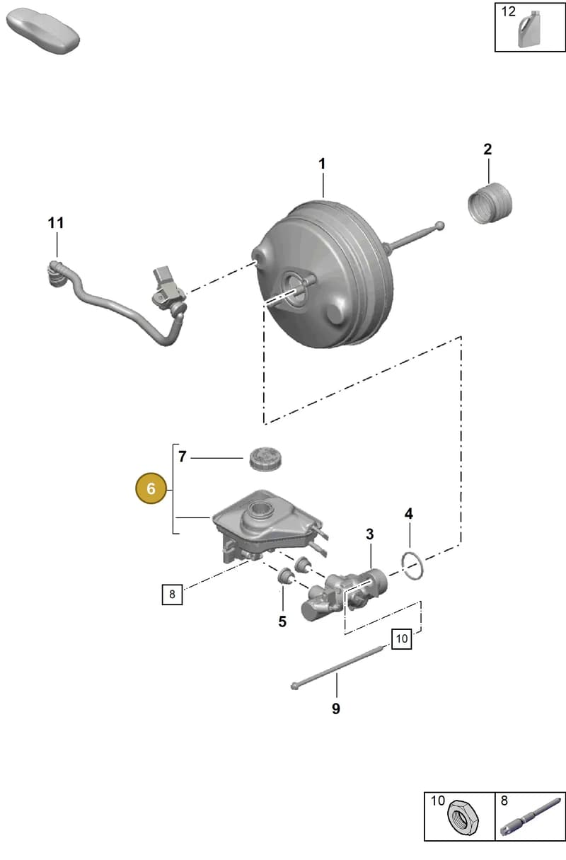 99135501302 — Porsche Boxster Spyder (2019-2020) diagram p55604000, position 6