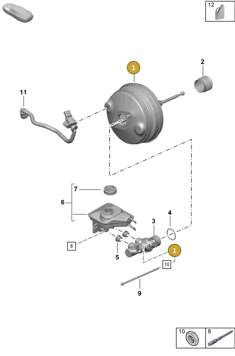 99135512584 — Porsche Boxster Spyder (2019-2020) diagram p55604000, position 1