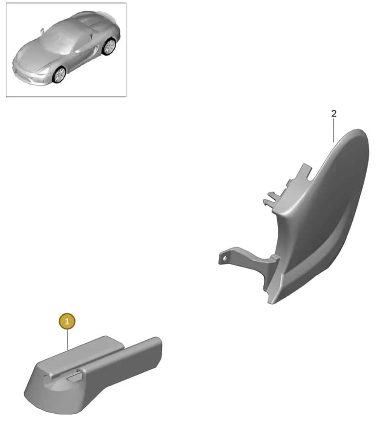 99152130303D20 — Porsche Boxster Spyder (2015-2016) diagram p46817015, position 1