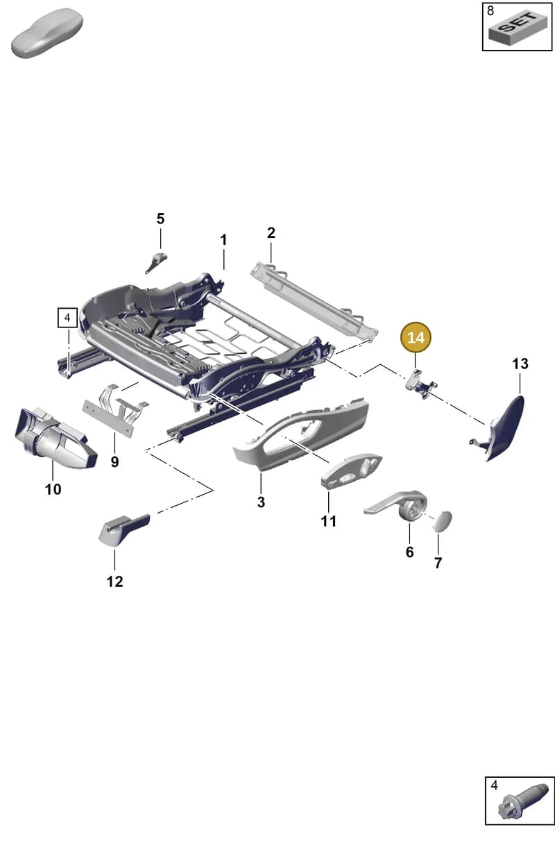 99152133702D20 — Porsche Boxster Spyder (2019-) diagram p54817100, position 14