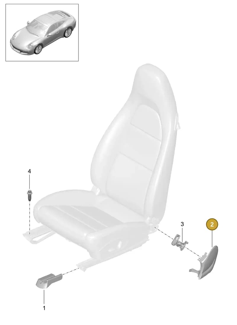 99152137301D20 — Porsche 911 (2016-2019) diagram p47817000, position 2
