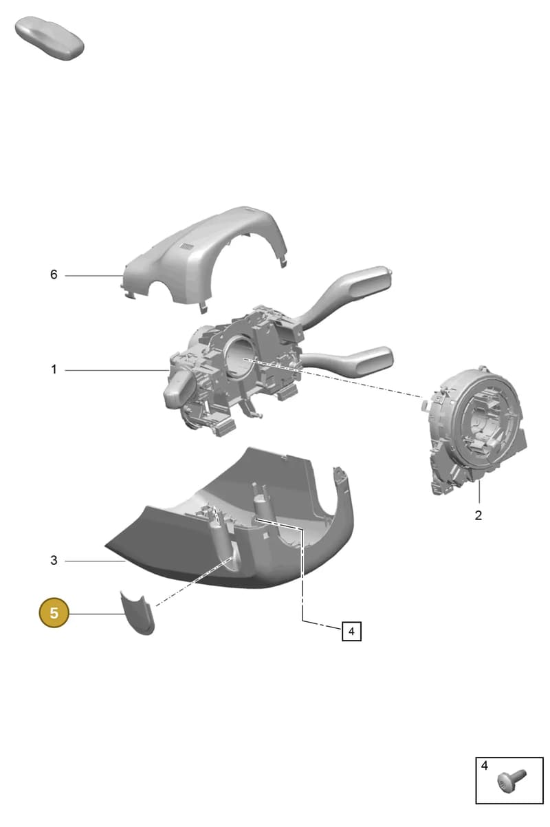 991552675001E0 — Porsche Boxster Spyder (2019-) diagram p55903100, position 5