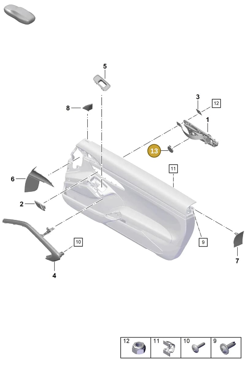 991555579005Q0 — Porsche Boxster Spyder (2019-) diagram p54808100, position 13