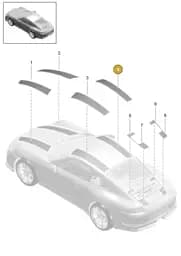 99155936880OK7 Porsche Decorative Film (Green OK7)