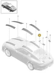 99155936980OK7 Porsche Decorative Film (Green OK7)