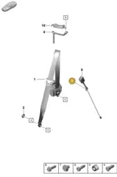 99158058390 Porsche Mounting Plate