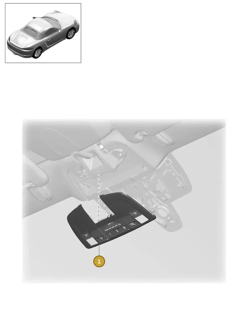 991613625101E0 — Porsche Boxster (2016-) diagram p48903006, position 1