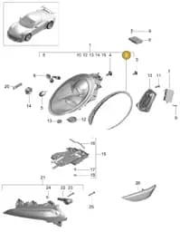 99163192600 Porsche Repair Set