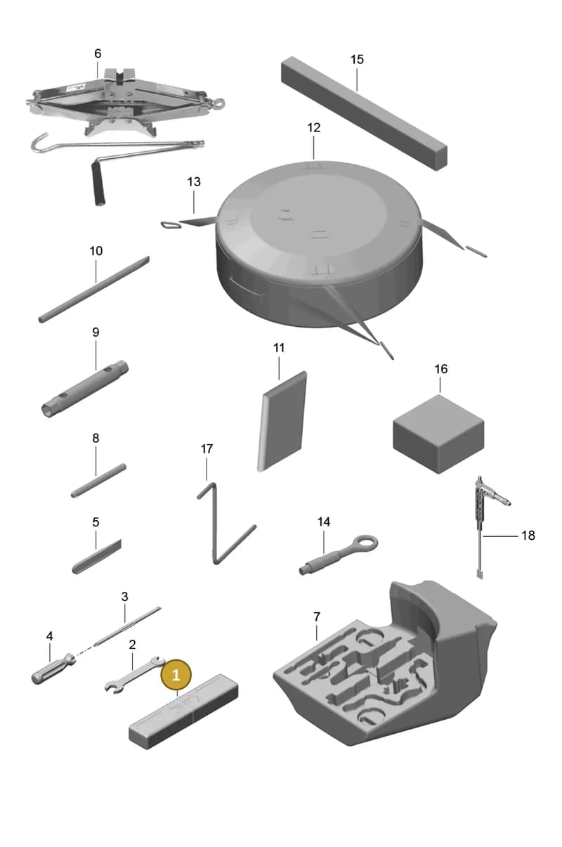 99170128700 — Porsche 911 (2016-2019) diagram p47001000, position 1