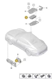 992035223G Porsche Amplifiers