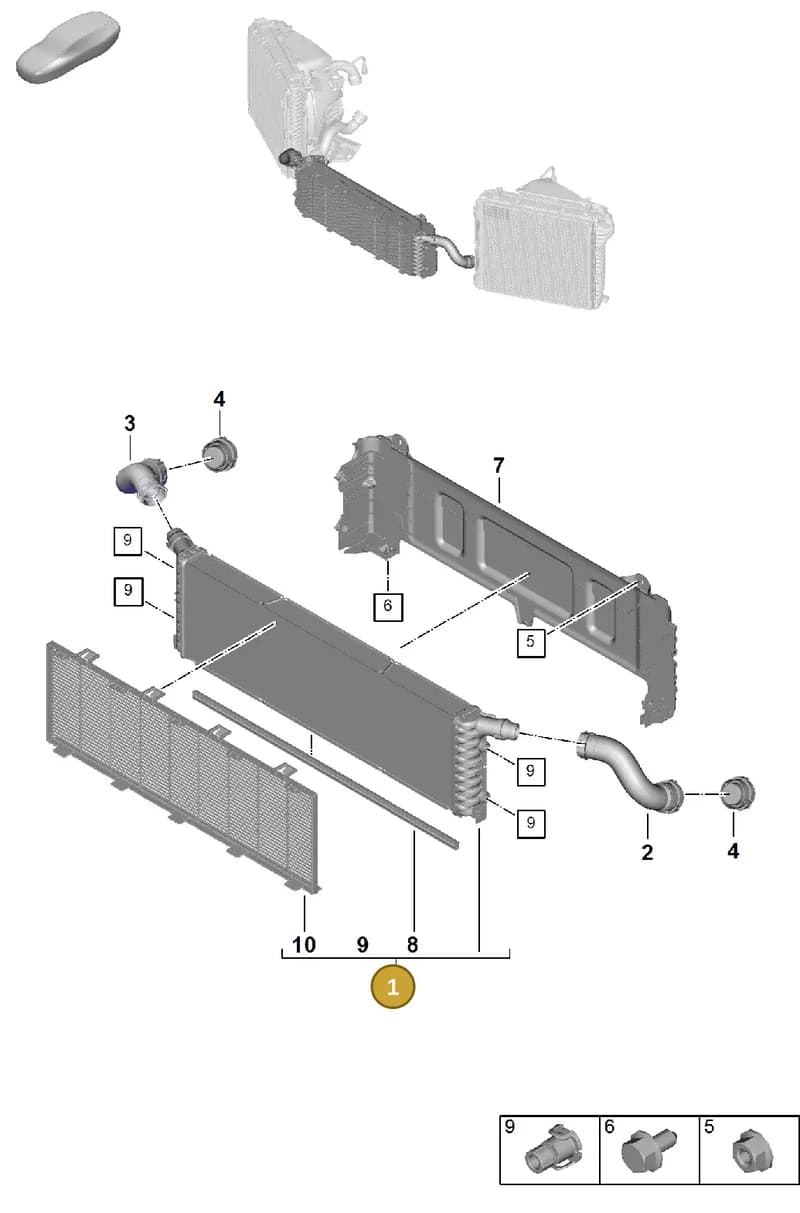 992121253C — Porsche 911 (2024-2025) diagram p63105250, position 1