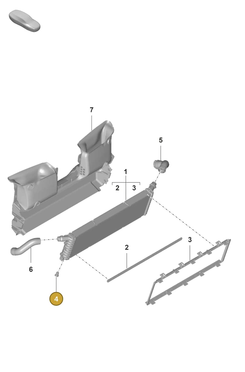992121577 — Porsche 911 (2021-2022) diagram p59105250, position 4