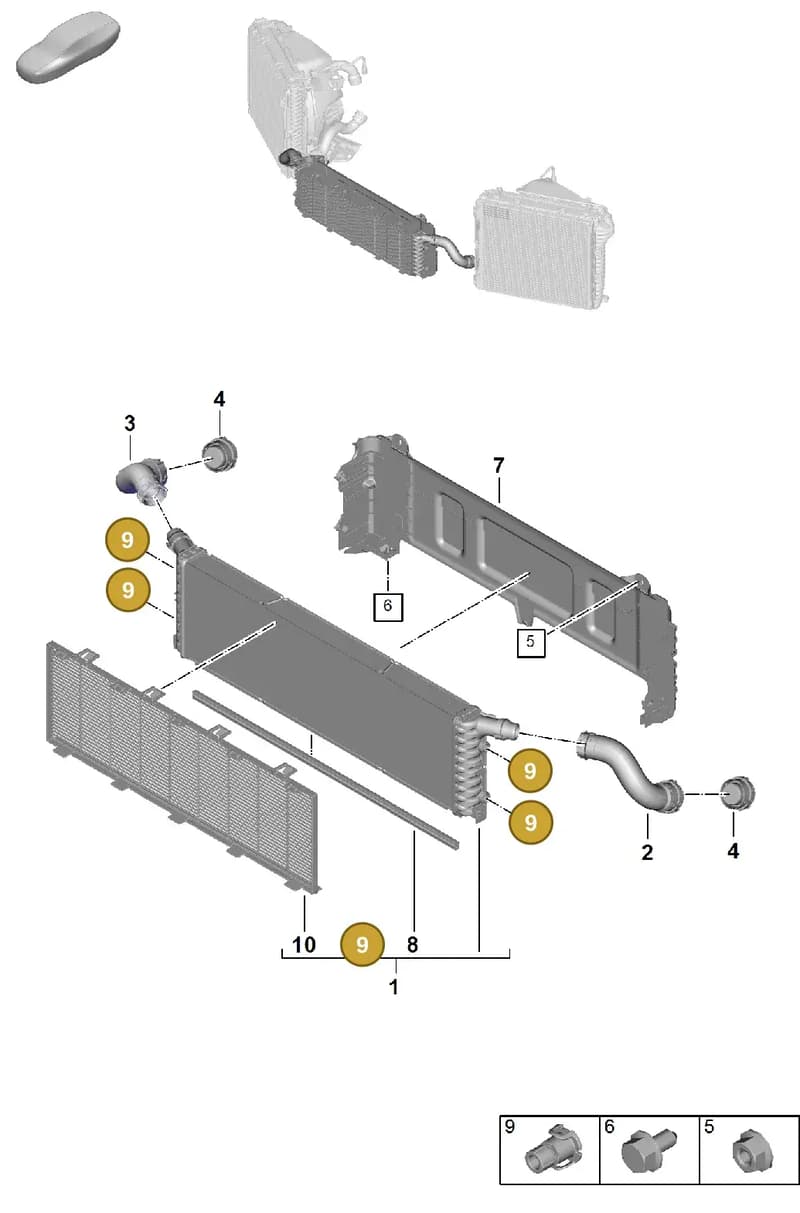 992121577 — Porsche 911 (2024-2025) diagram p63105250, position 9