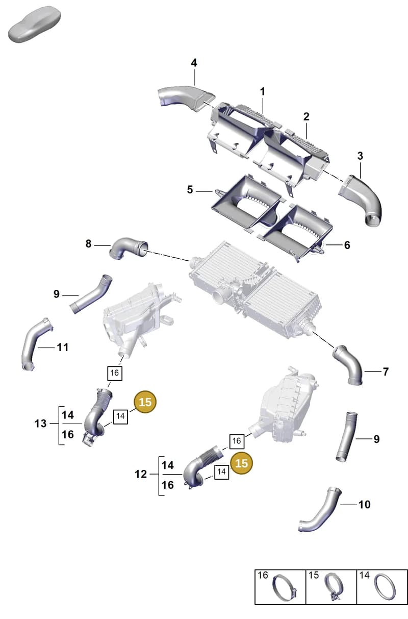 992129260 — Porsche 911 (2024-2025) diagram p63107250, position 15