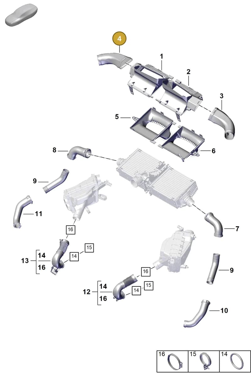 992129510B — Porsche 911 (2024-2025) diagram p63107250, position 4