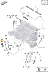 992131183 Porsche Bracket
