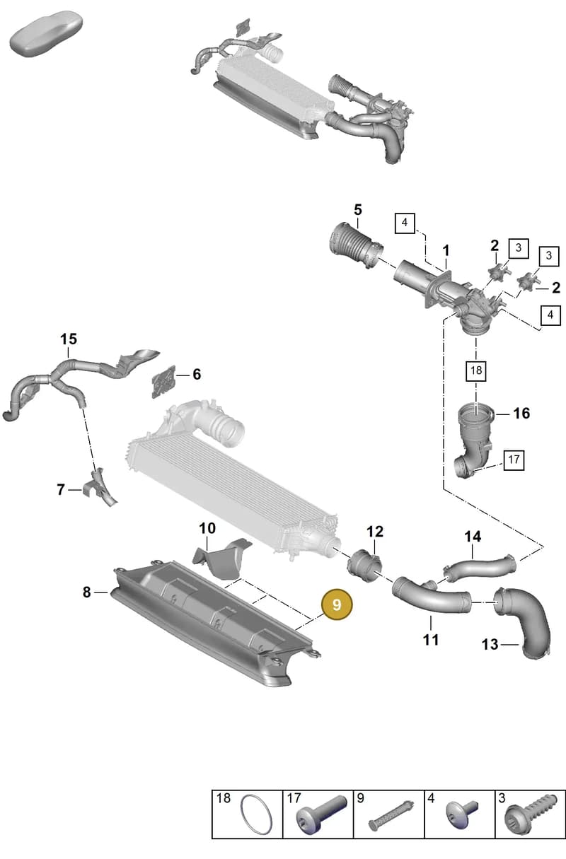 992145190A — Porsche 911 (2024-2025) diagram p63107260, position 9