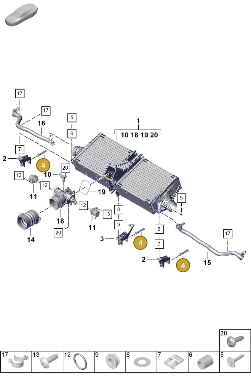 992145190A — Porsche 911 (2024-2025) diagram p63107200, position 4