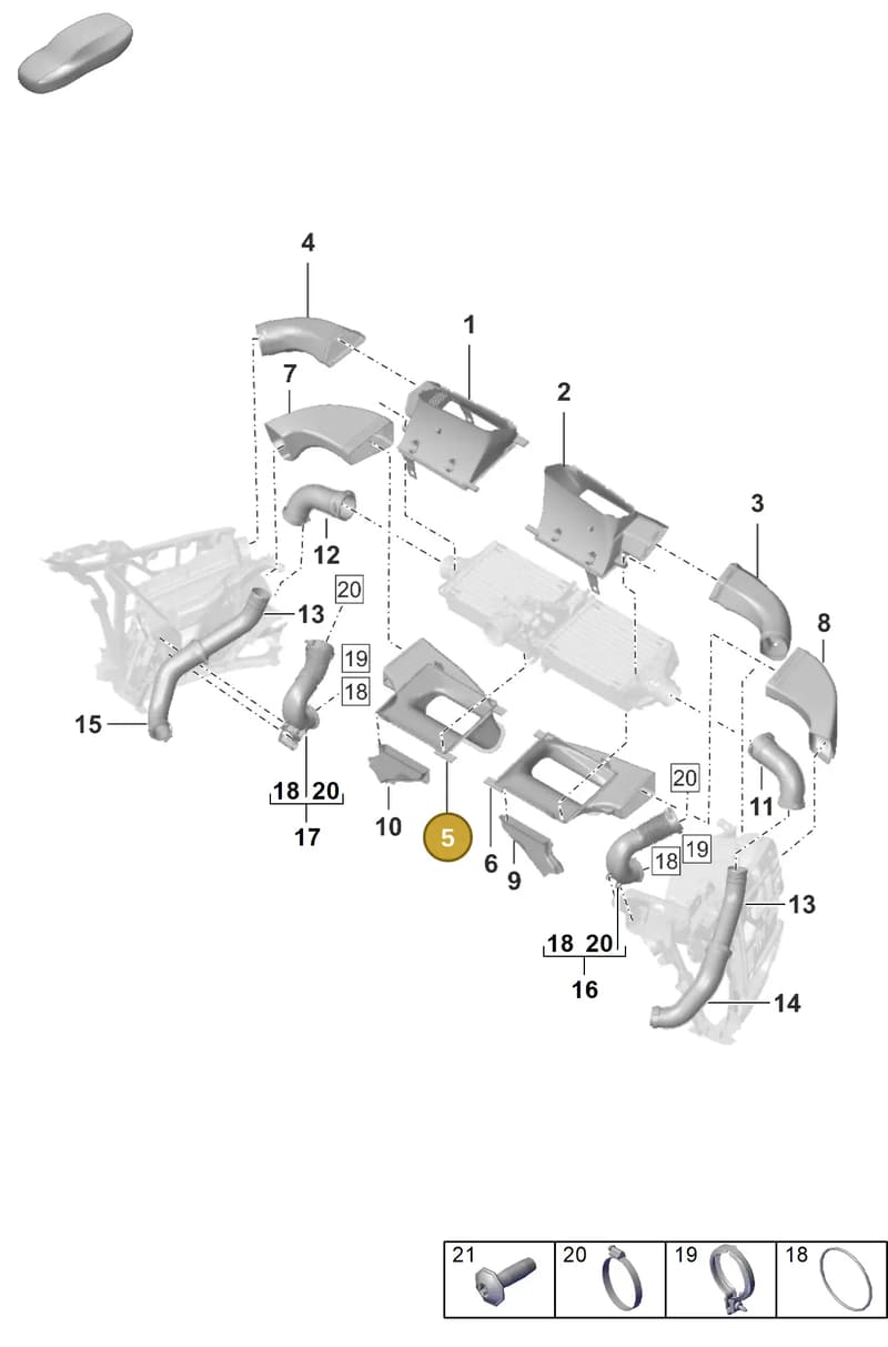 992145928C — Porsche 911 (2018-2024) diagram p53107250, position 5