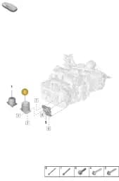 992199681B Porsche Hydro-Mounting