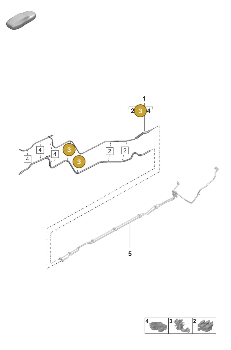 992201171G — Porsche 911 (2021-2022) diagram p53201150, position 3
