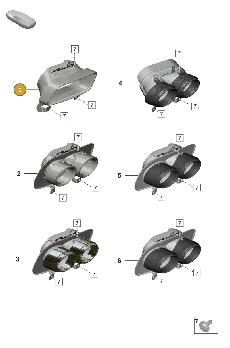 992251188AJ — Porsche 911 (2018-2024) diagram p53202400, position 1