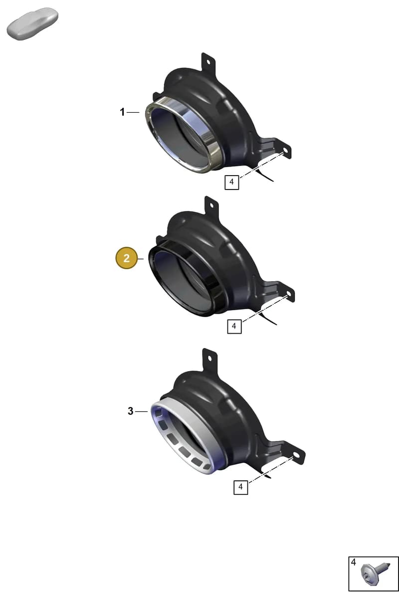 992251238AA — Porsche 911 (2024-2025) diagram p63202450, position 2