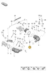992251520A Porsche Retaining Bracket