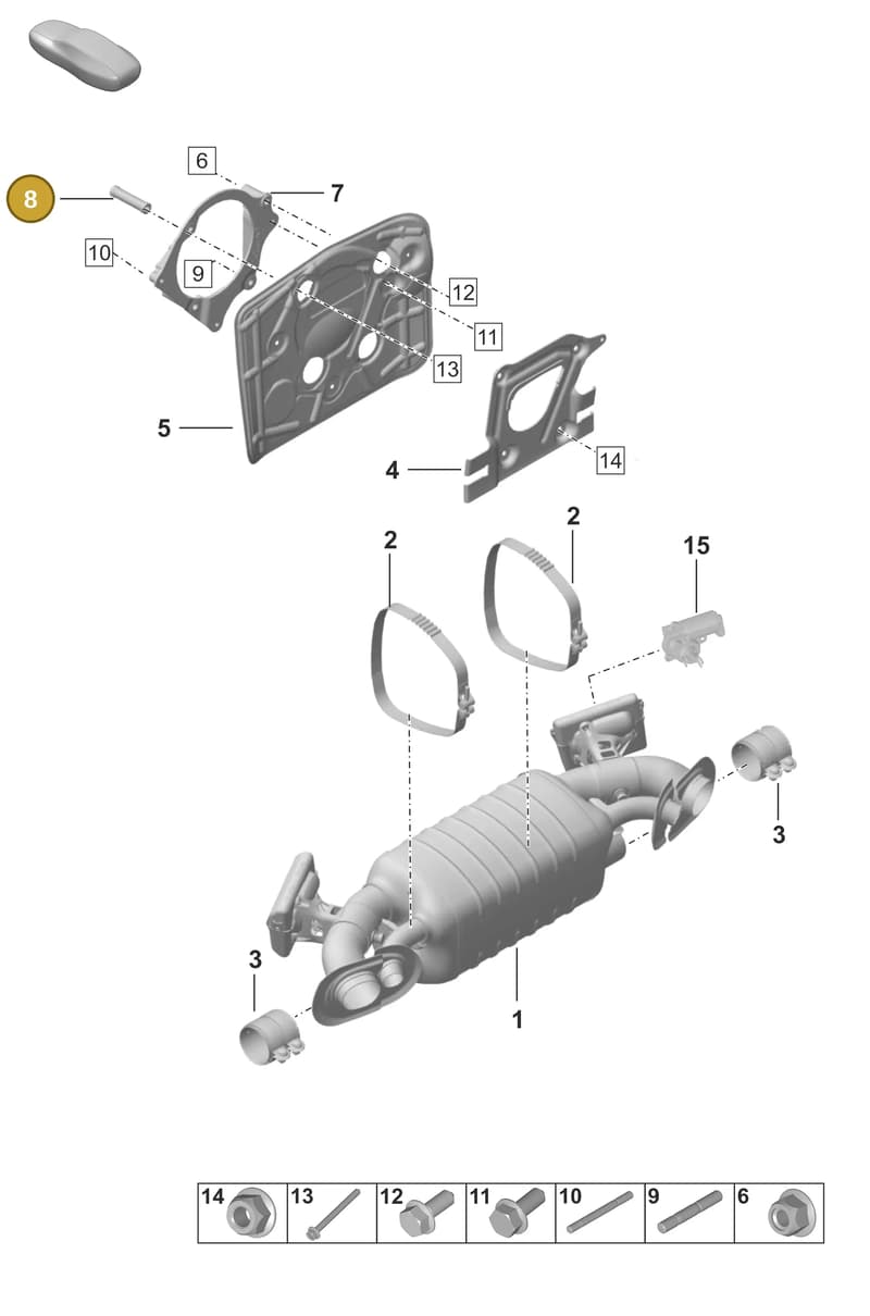 992253185 — Porsche 911 (2024-2025) diagram p53202350, position 8