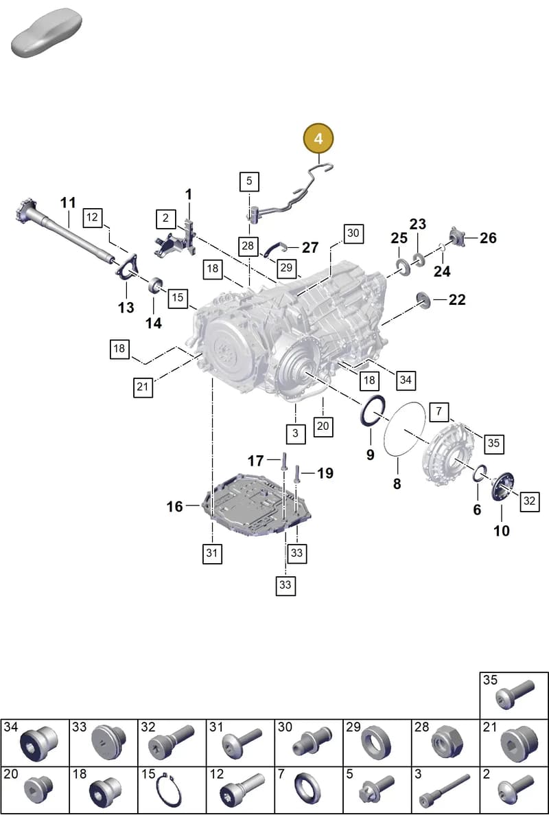 992321089B — Porsche 911 (2024-2025) diagram p63302150, position 4