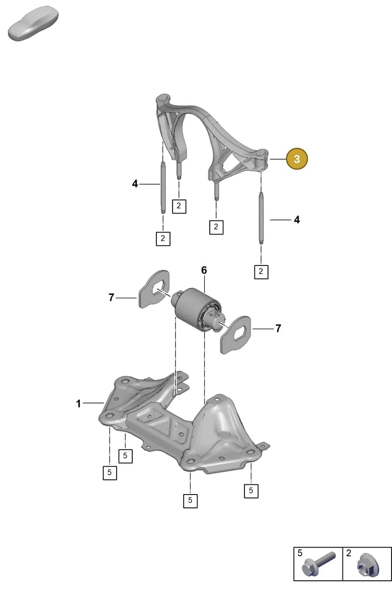 992399231B — Porsche 911 (2021-2022) diagram p59306000, position 3