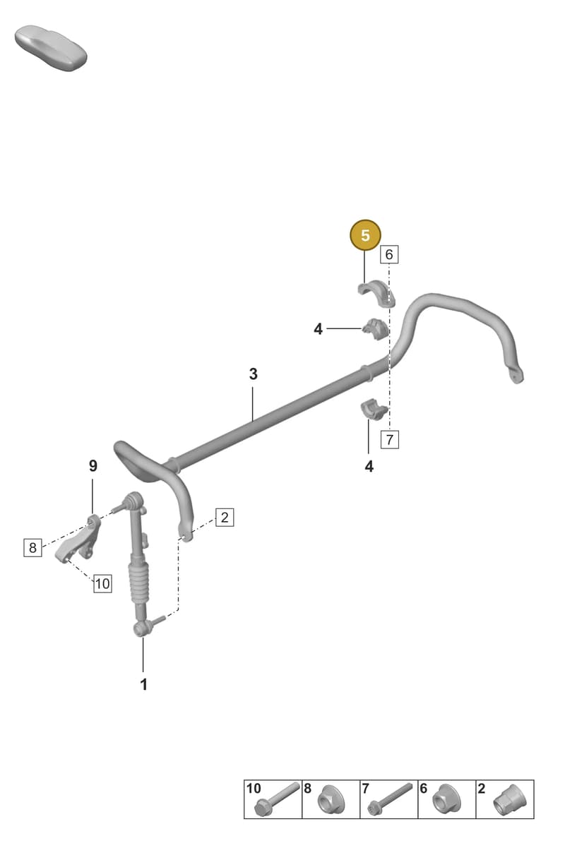 992411622M — Porsche 911 (2024-2025) diagram p53402010, position 5