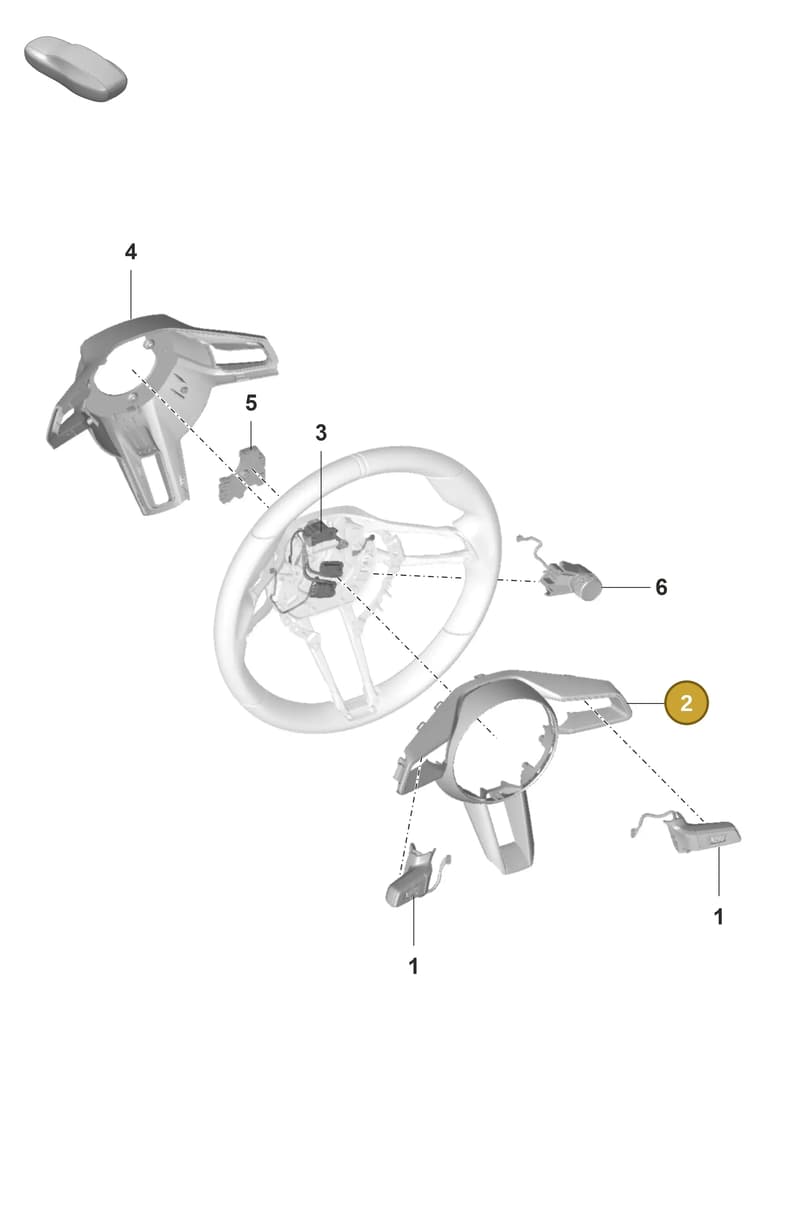992419732AIV5 — Porsche GT3 RS (2021-) diagram p59403290, position 2