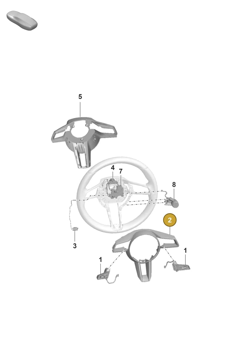 992419732IL5 — Porsche Panamera (2020-2023) diagram p56403250, position 2